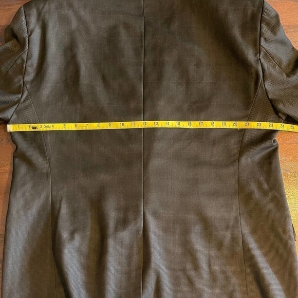 Ralph Lauren Men's Sport Jacket 02 Buttons Brown Plaid Size 48 Regular - Picture 8 of 9